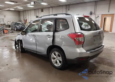 2016 Subaru Forester 2.5I from USA, damaged, VIN JF2SJABC3GH564354